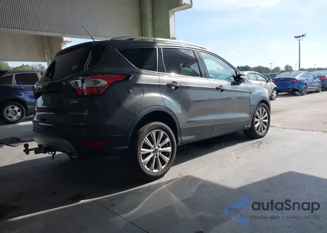 2017 Ford Escape Titanium from USA, damaged, VIN 1FMCU0J90HUA47446